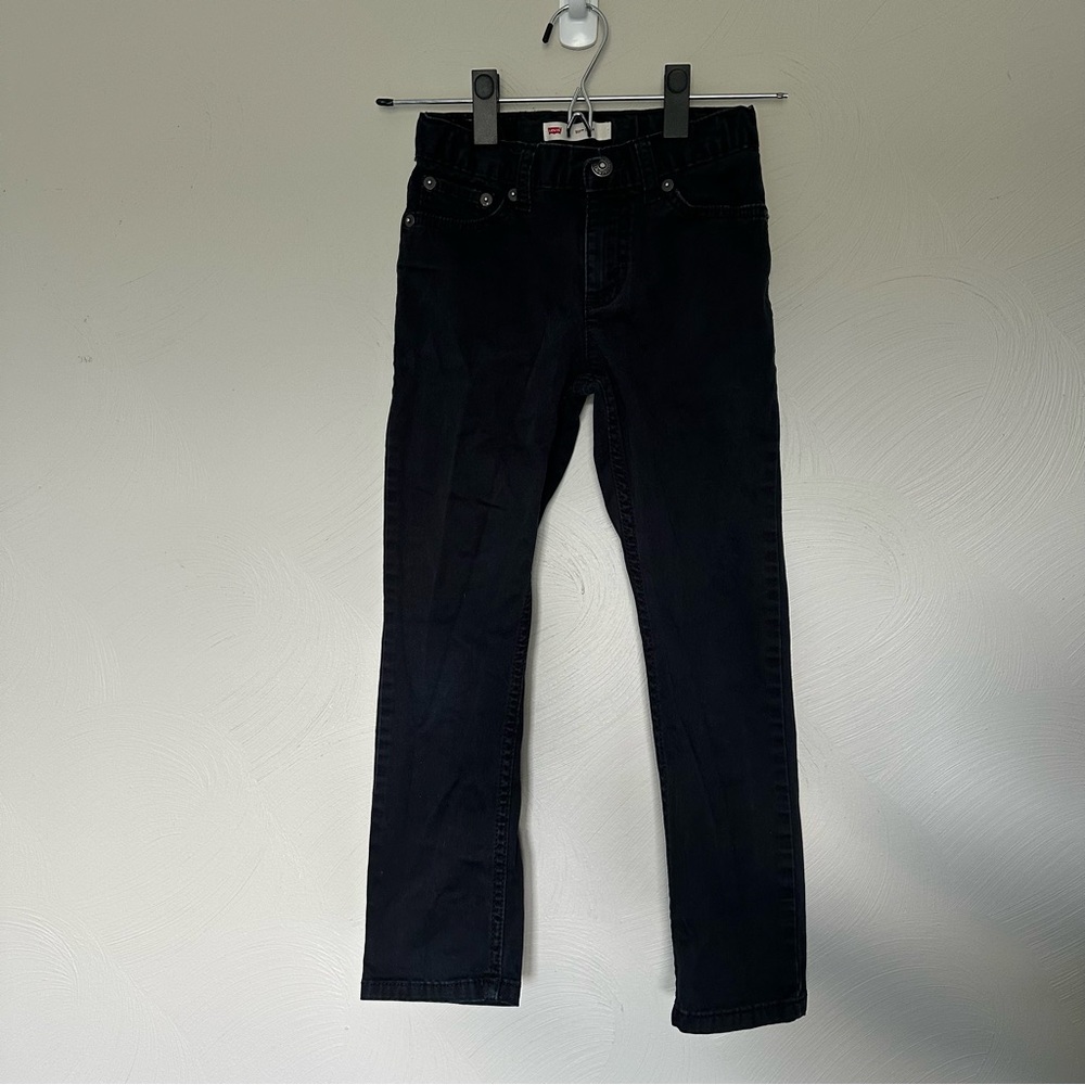 Levi's Kids Black/Dark Blue 511 Slim Pants